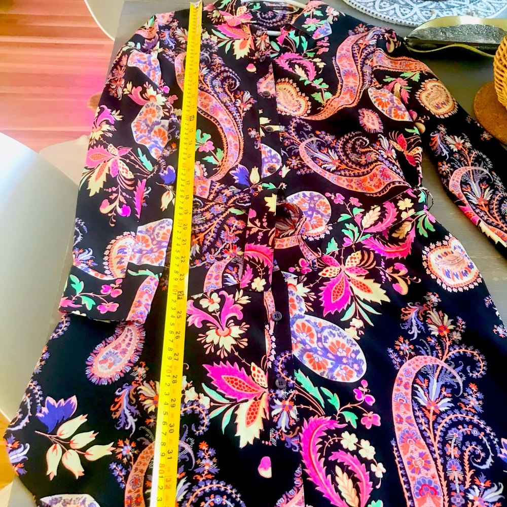 Etro paisley silk dress for sale
